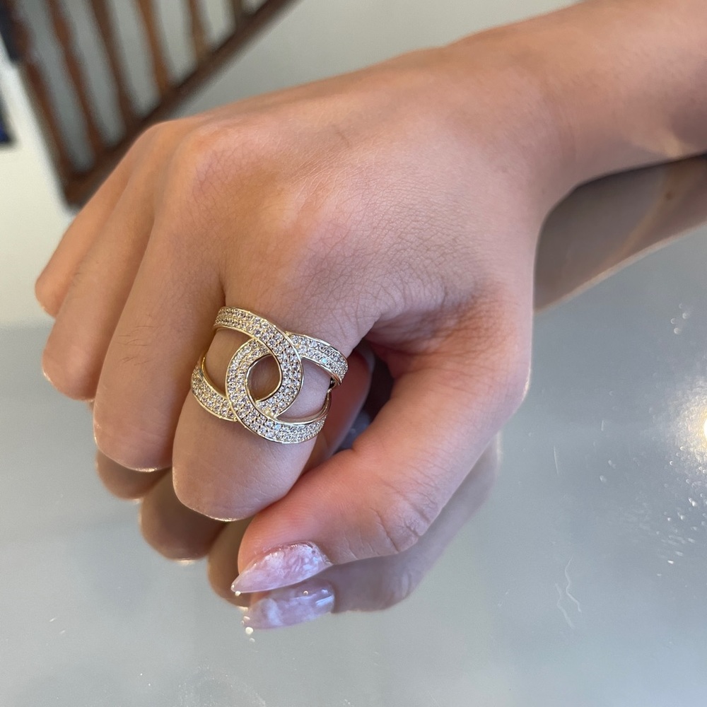 14k solid gold ring Made in USA